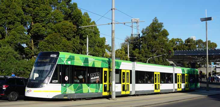 Yarra Trams Bombardier Flexity Swift Class E 6039